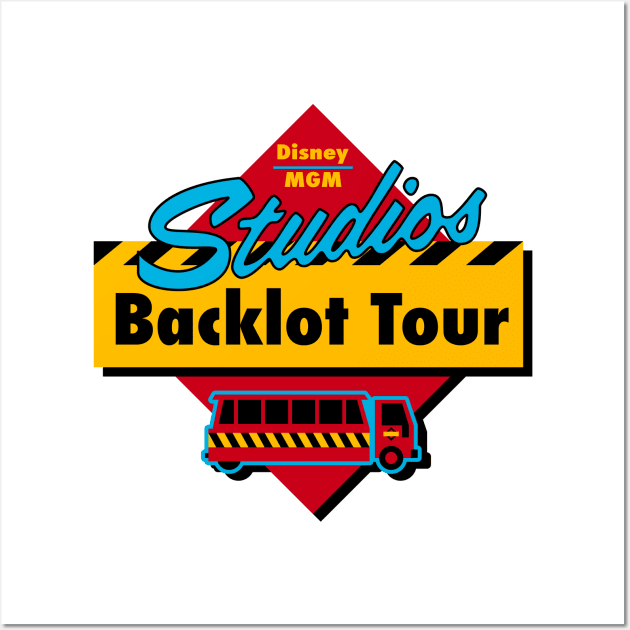 Studio's Backlot Tour Wall Art by GrizzlyPeakApparel